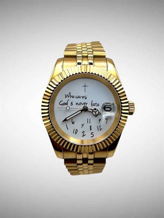 WHO CARES - Automatic Watch ( Gold )