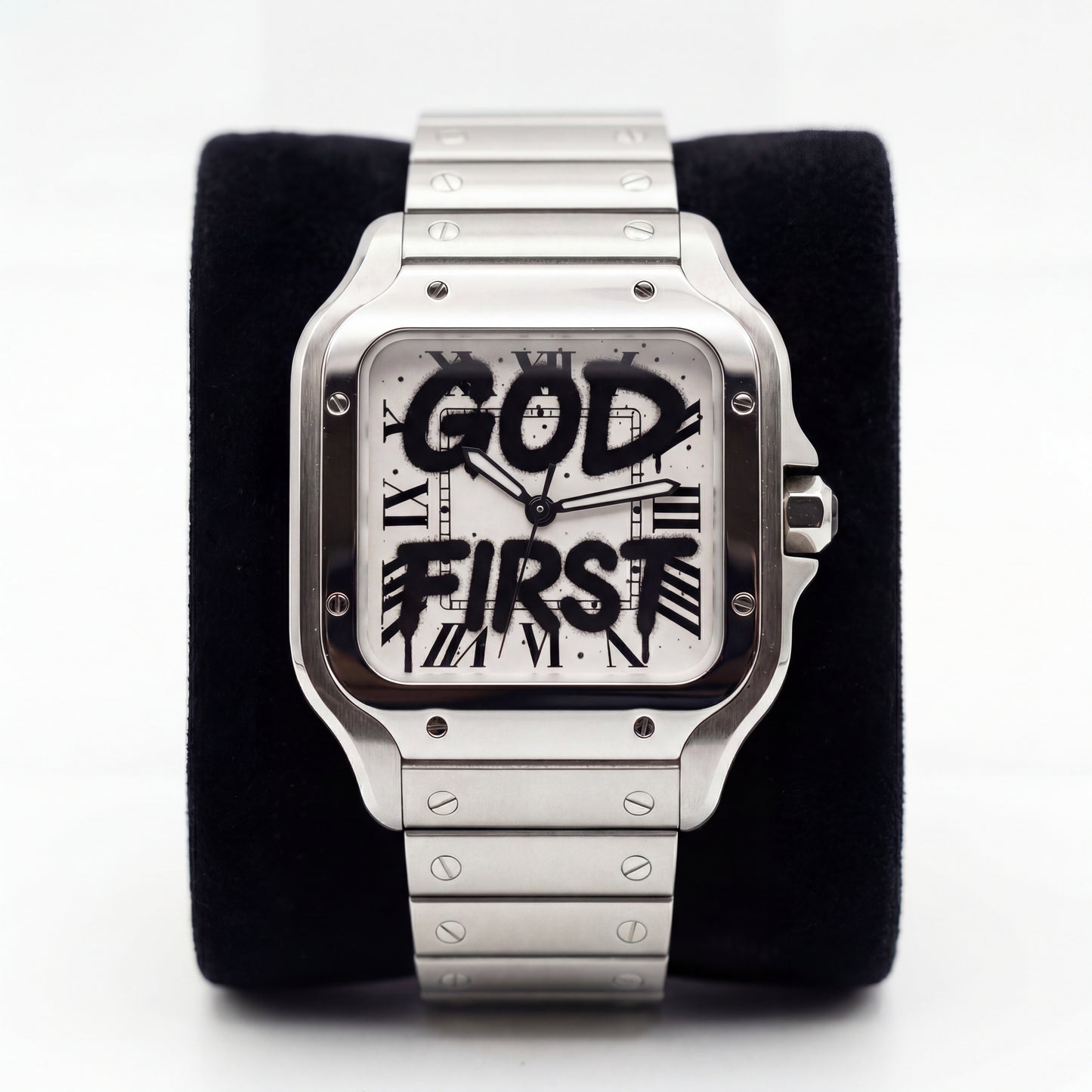GOD FIRST- Automatikuhr