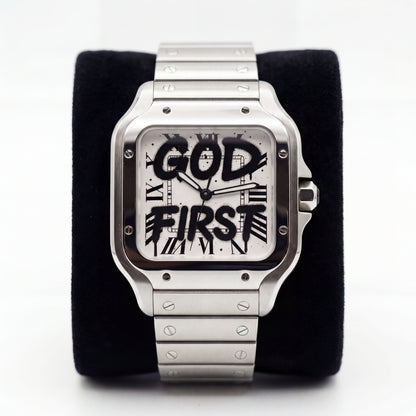 GOD FIRST- Automatikuhr
