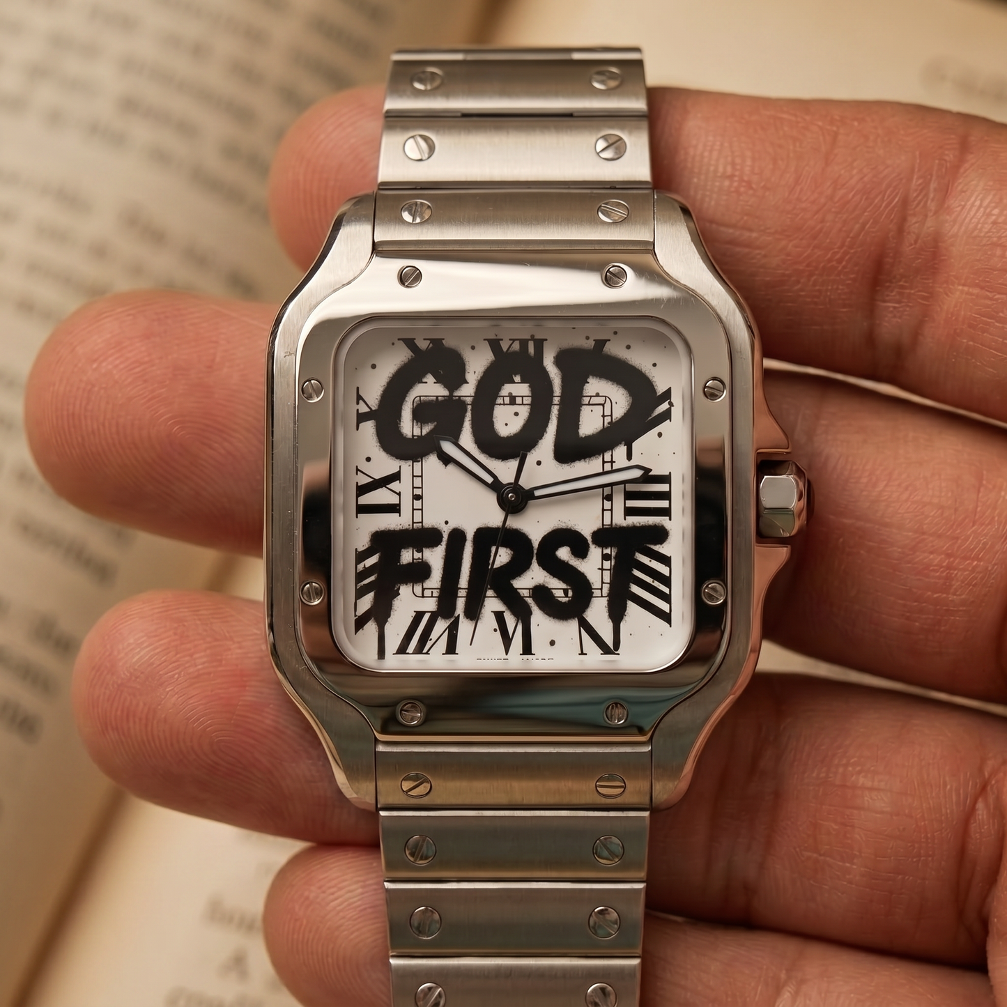 GOD FIRST - Automatic Watch