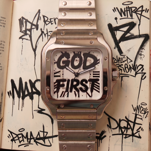 GOD FIRST- Automatikuhr