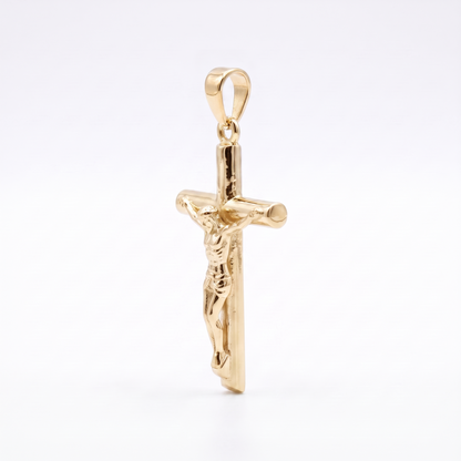Christus Kreuzkette - Edelstahl